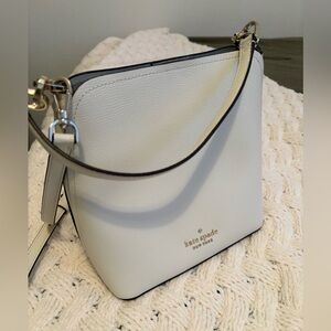 Kate Spade Darcy White Bucket Bag